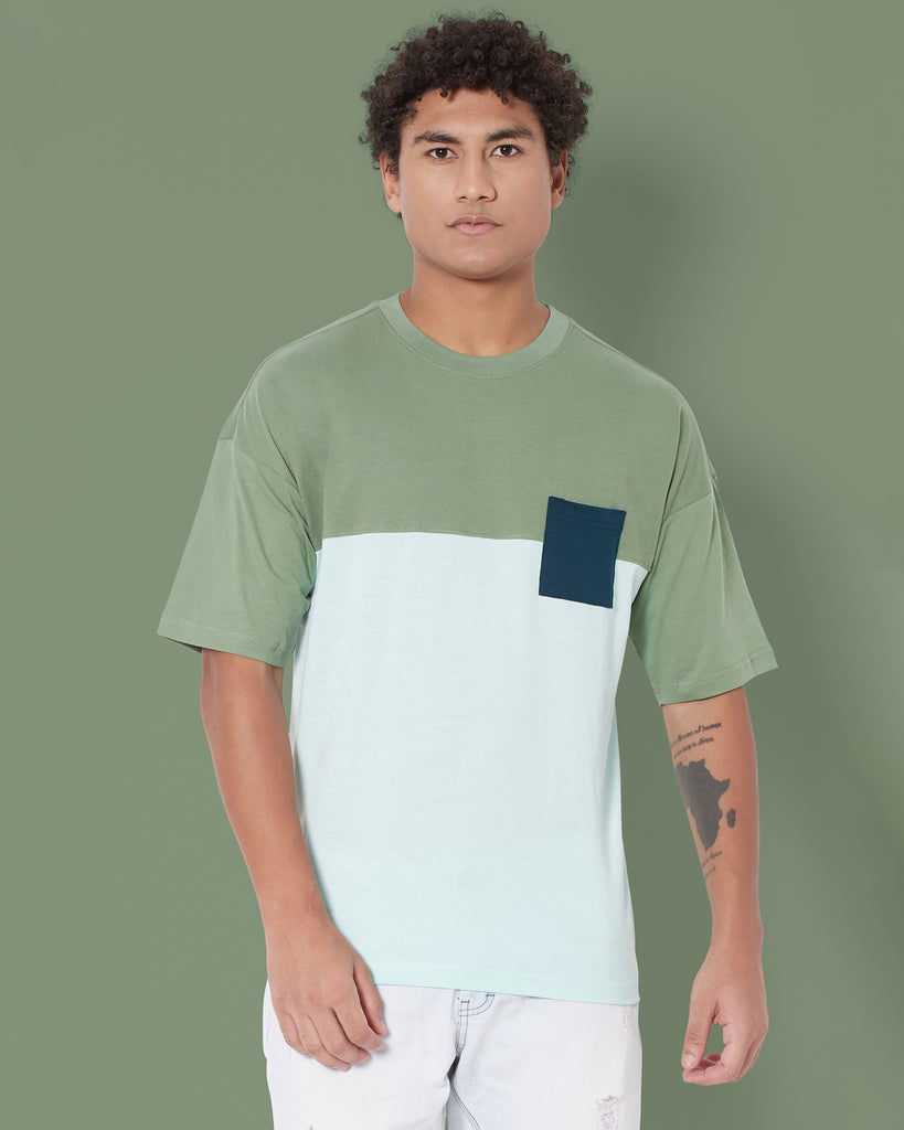 Buy Mens Drop Shoulder T Shirts Online at Melangebox – Melangebox